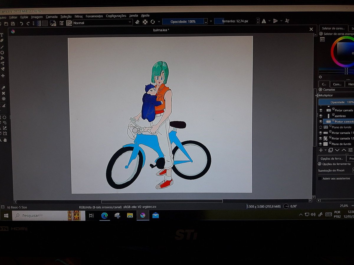 NICKSONART's tweet photo. Work #drawing #DragonBallZ #DragonBallSuper #bulma #artwork #art #DragonBall #art #japan #anime #fanart #sigadevolta #artstation #meinscene #digitalart #wacon #manga https://t.co/ysqd2qd4OD
