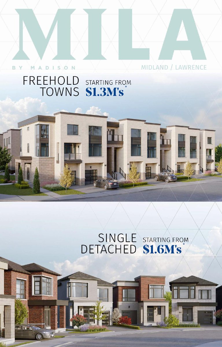 Sunny_Batra's tweet photo. Join Us This Weekend For the First Release of Phase 2 for Towns &amp; Detached Homes in Scarborough. More Info here: https://t.co/tm53PiHjto

#Madison #HomesInScarborough #NewHomes #DetachedHomes #Towns #Townhomes #MilaHomes #MilaTowns #LiveAtMila #MilaScarborough #MadisonGroup #New https://t.co/J081cbnaMb
