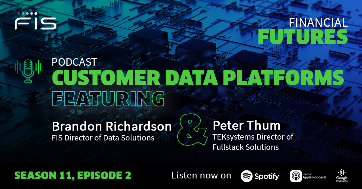 In this episode of #FinancialFutures podcast, learn how data is helping to shape new services and strengthen customer relationships. Listen now on Spotify: spr.ly/60123fDrC