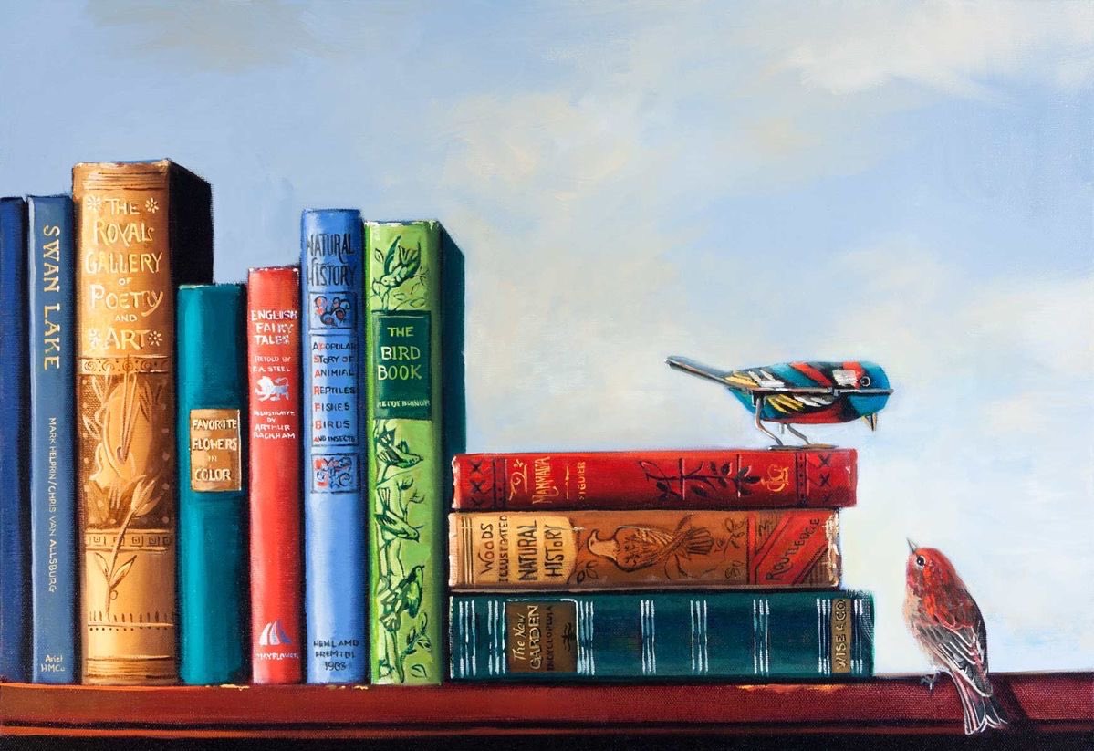 “An old book has something for me which no new book can ever have - for at every reading the atmosphere of other readings comes back and I am reading old years as well as old books.”

LM Montgomery 14 Sept 1922 Letter
🎨 Michelle Waldele