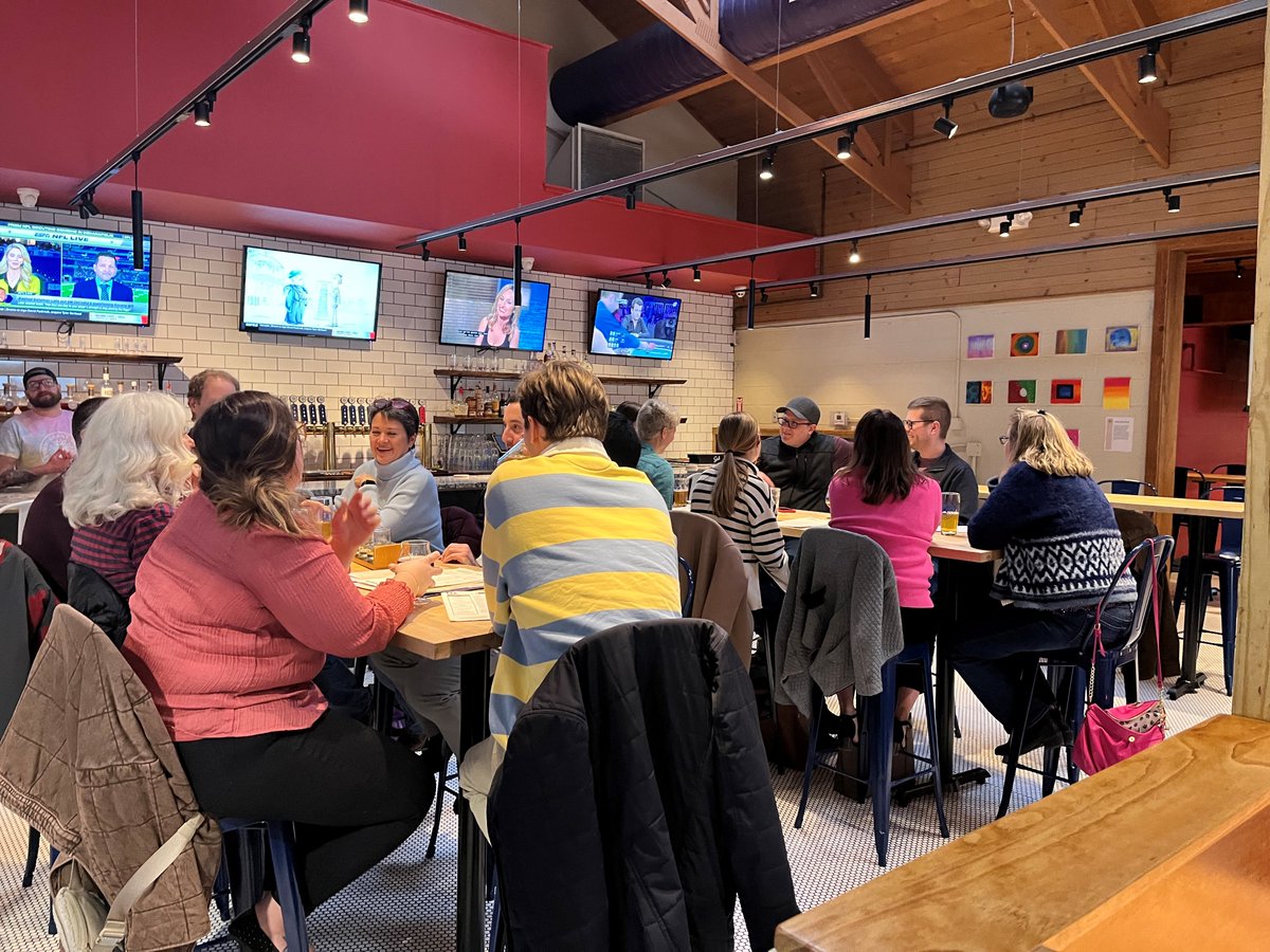 NewryCorp's tweet photo. #ThrowbackThursday to one of last month's happy hours @BrewingSon #throwback #happyhour https://t.co/Q7pfiqrYjt