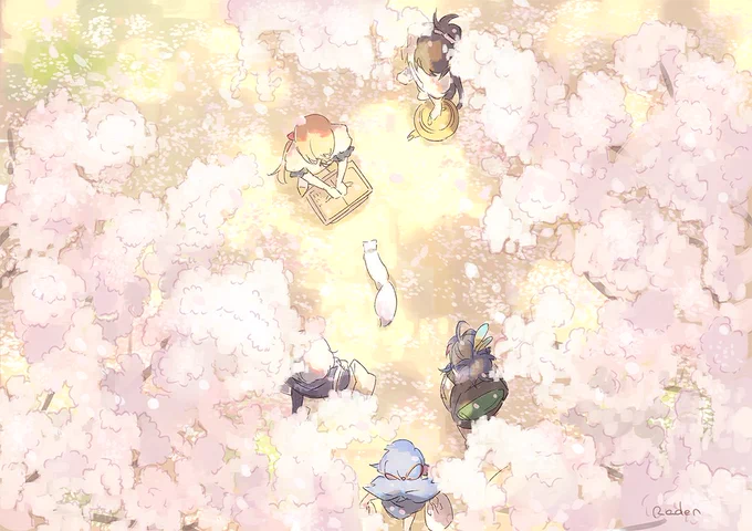 桜が咲いたらお弁当持って 