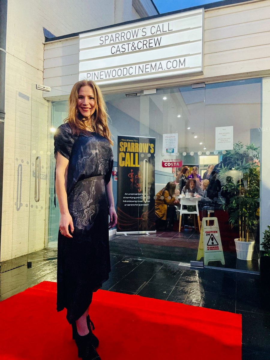 BillieVee's tweet photo. Such a brilliant cast &amp; crew screening of @SparrowsCall @PinewoodStudios ! Very honoured to have my first feature as a writer screening there and so grateful to the team + everyone who attended. Thank you all! 🙏🏼🥰

#featurefilm #SupportIndieFilm #acting #writing #sparrowscall https://t.co/ZtfmE7laJX