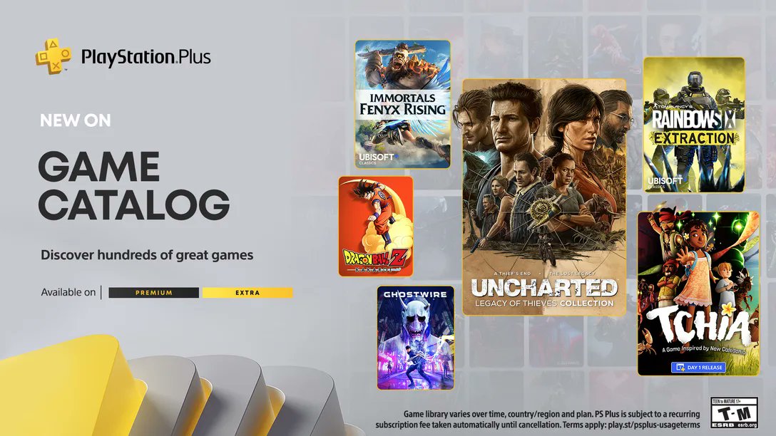 PS PLUS EXTRA All Games - PlayStation Plus Extra PS4 And PS5 Game