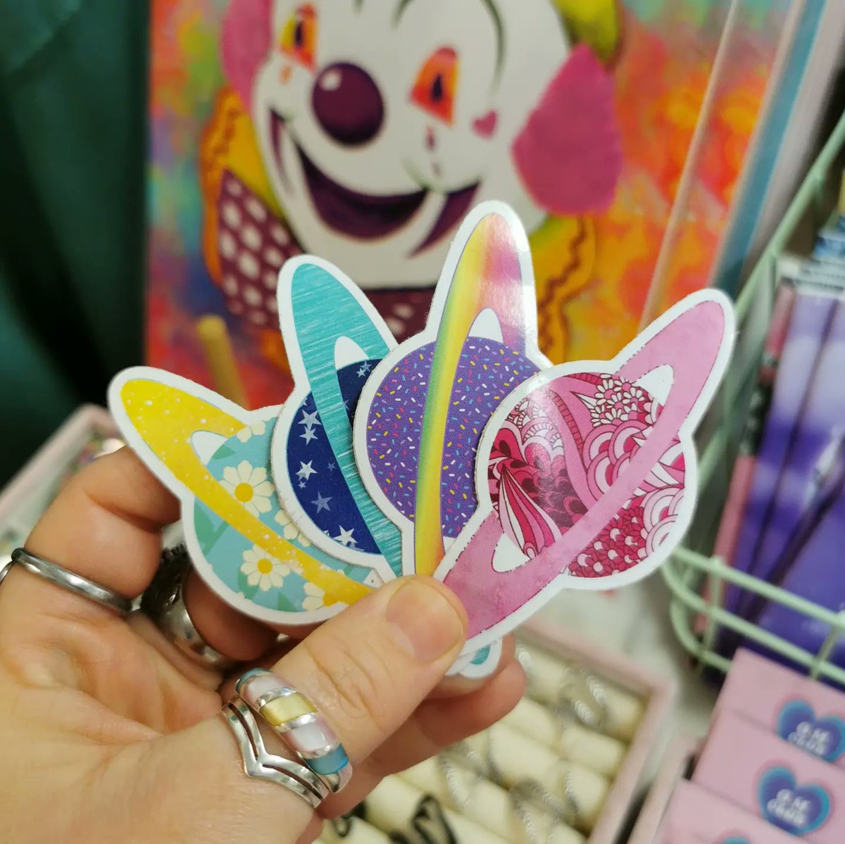2ndfloorchester's tweet image. We know how much you all love buying our stickers. So let's take a look up close at some of our @Grunge__Monkey favourites!

We especially love their NEW holographic ribcage and heart stickers, but there is lots more to choose from! 💜
#grungemonkey #funstickers #2ndfloorchester