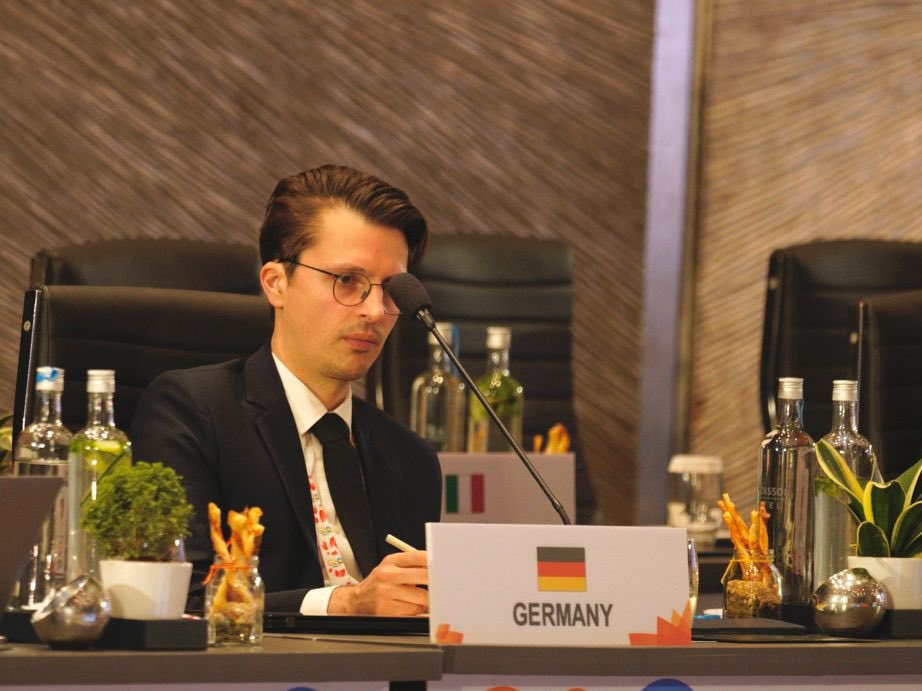 university18's tweet photo. More glimpses from the deliberations of 2nd #G20 EdWG meeting (Session 2) on 'Building Capacities, Promoting Life-Long Learning in context of Future of work’.

#G20India #G20Summit #onlineeducation #universitieswithoutborders https://t.co/p5H0YBLNhU