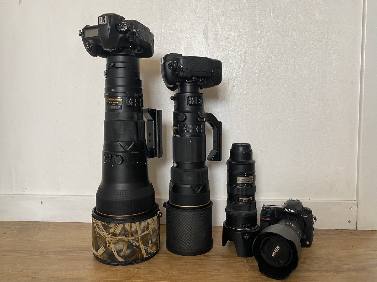 Anyone after any #Nikon gear? D6, D4s, D850 bodies and 600 f4, 200-400f4, 24-70 f2.8 and 70-200f2.8. The time has come DM if interested in anything thing.