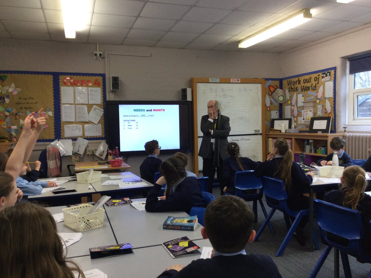 BickerstaffeCE's tweet photo. Year 4 and Year 5 children enjoying their first @DebtAware session with Mr. Souter this afternoon. Huge thank you to @parishschool1 for recommending! 

#lovelearning https://t.co/3NbGReU4B4