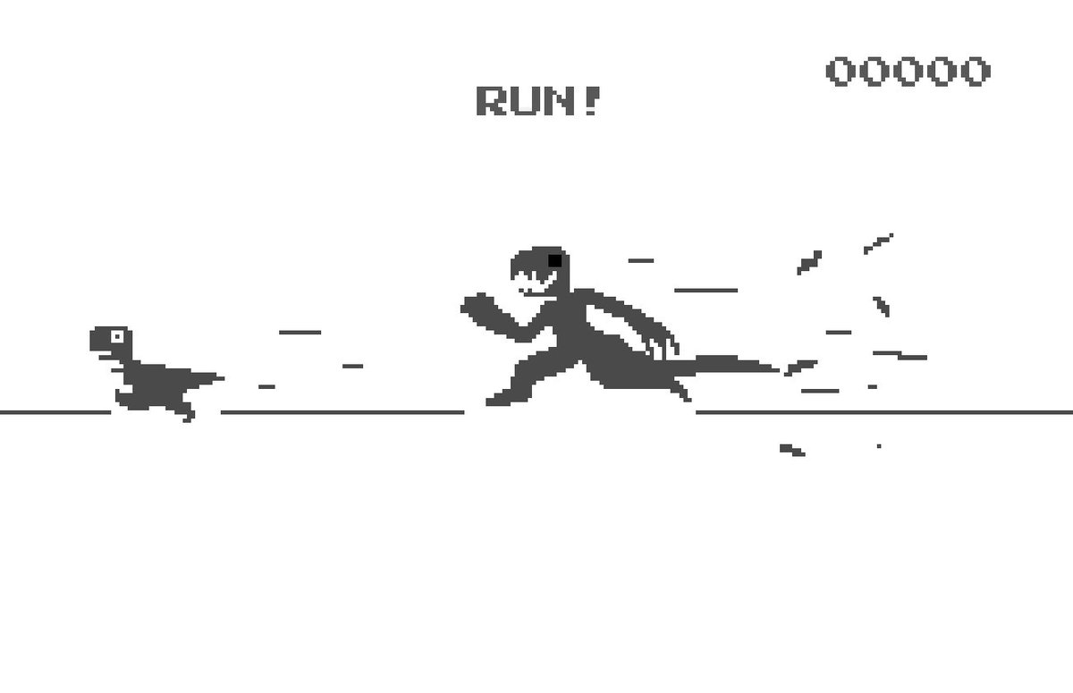 NickSliccc's tweet image. Game Over (Google mix) #fnf #google #googledino #fridaynightfunkin