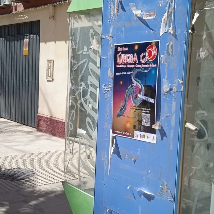 EventosGoFF's tweet photo. Ya huele Úbeda a #UbedaGo . Hoy hemos realizado una pegada de carteles. https://t.co/geZQ289eI4