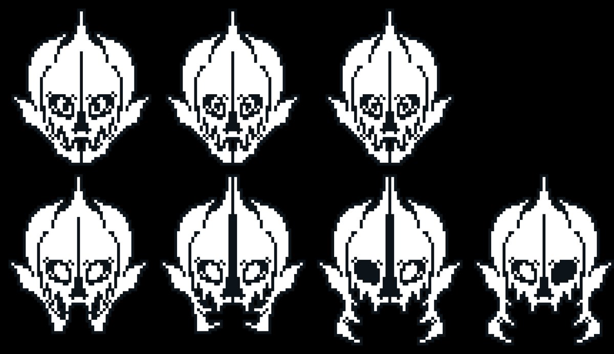 kinoko_akamugi's tweet photo. 良いものができた
#undertale
#gaster_blaster https://t.co/Qarj9ZwN5w