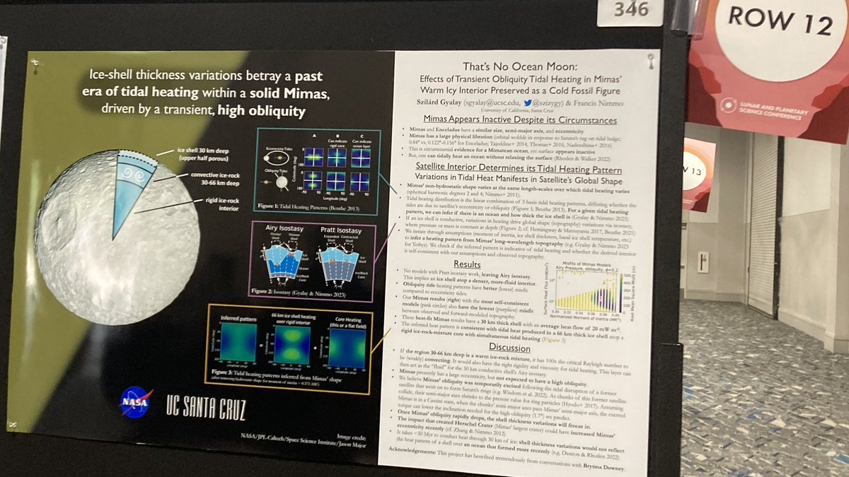 szizygy's tweet photo. Perfect #LPSC2023 #SocksofLPSC for my poster presentation today. Itβs up already at board 346 if you want to take a peek before the evening session π https://t.co/eltRJMqH4H