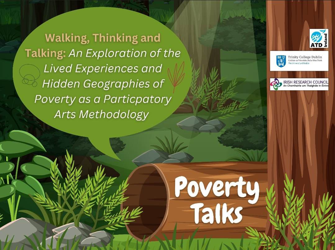 ATDIreland's tweet photo. A NEW Collaboration with @ATDIreland & @JoeWhelan82
@IrishResearch @tcddublin
'Walking, thinking & talking: An exploration of the lived experiences & hidden geographies of poverty using walking as a participatory arts methodology' #povertytalks
https://t.co/fRAhLUwIlB https://t.co/XjlXvse7SR