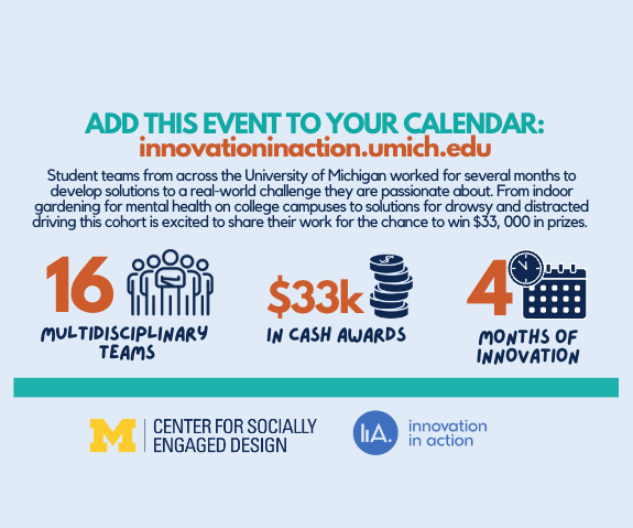 Our 10th Annual Final Showcase is TOMORROW! You are invited to watch our cohort of innovators compete for $33,000 in cash prizes 🥇 Join us at 4pm in the Ross Tauber Colloquium!