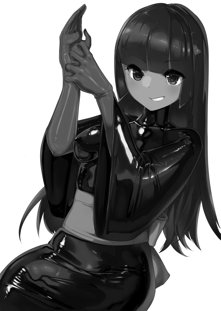 モノクロで一枚(過去絵) 