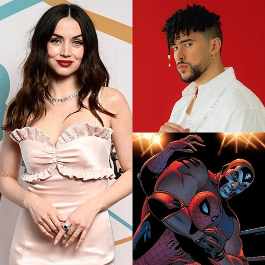jorgaloga's tweet photo. RUMOR: De acuerdo a información del portal #ScreenGeek, #AnaDeArmas es la opción #1 de #Sony para co-protagonizar el spin off de #ElMuerto, la cinta spin off del universo de #SpiderMan que tiene al cantante #BadBunny como su protagonista https://t.co/zeL20ADfjR