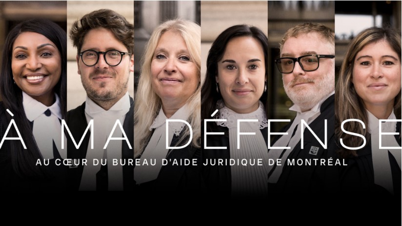 La_CSJ's tweet photo. Du 27 au 31 mars, visionnez la série documentaire À ma défense et suivez des avocats de l'aide juridique dans leur quotidien. 
👉https://t.co/XXifFNxN40 https://t.co/Fv6NCnDzyr