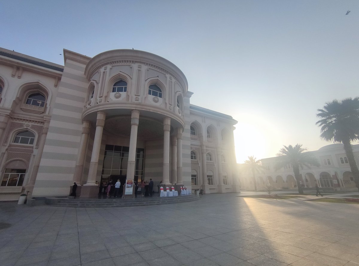 As the sun sets on the last day of #IATUL2023 we want to thank everyone who has contributed to this event at every step on the way.
It's been an amazing 4 days of learning, sharing and connecting.
Shukran and we hope to see you again in the UAE! 
<a href="/IATULorg/">IATUL</a> <a href="/AUSharjah/">American University of Sharjah</a> <a href="/zayedu/">Zayed University</a>