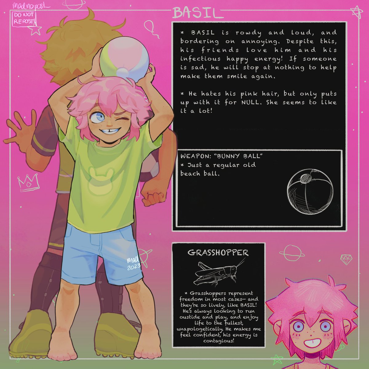 1/3) Welcome to headspace :) #omariposaAU #omoriAU #omori