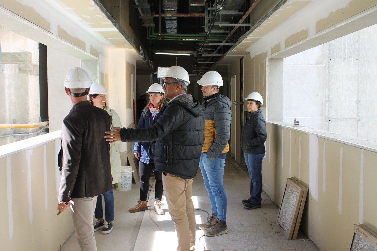 Acompañé al equipo del @MOSPRN en la recorrida por una de las obras más importantes de la gestión de la  Gobernadora Arabela Carreras en #Bariloche: la ampliación del hospital "Dr. Ramón Carrillo".

🏥Una obra  con excelente calidad de trabajo que ya registra un 48% de avance.