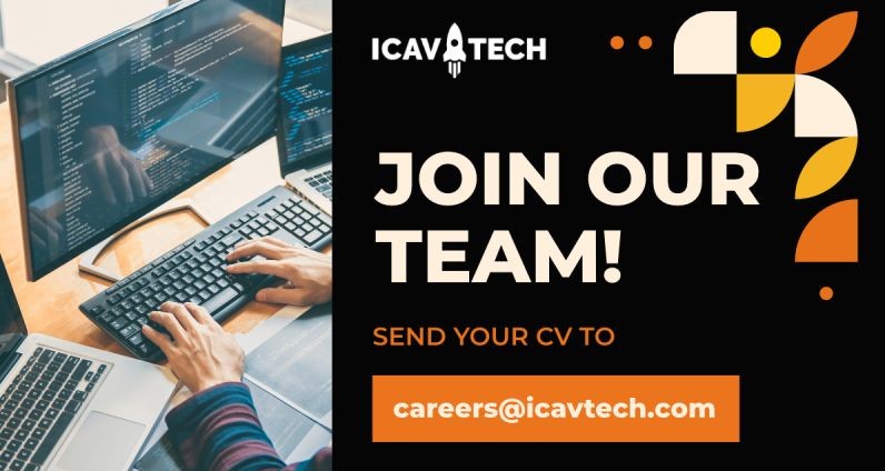 IcavTech's tweet photo. Hi there! We are excited to share the latest job opportunities at ICAV Tech - have a look: https://t.co/y5UKa70bje
#ICAVjobs #hiring #jobs #newjobs #TechJobs #Python #Django #remotejobs #TypeScript #HiringRemotely #Remote #jobalert #workfromhome #itjobs #technology #developer https://t.co/KkX0m4yHqU