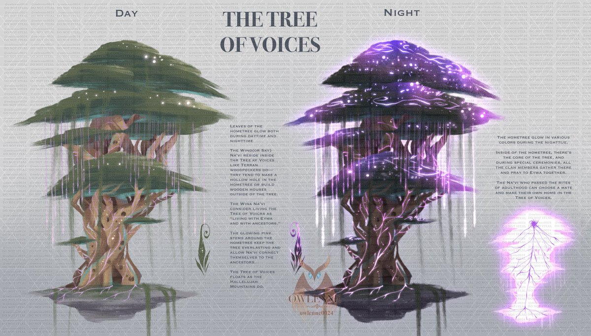 owlenne0024's tweet photo. The Tree of Voices of Yääntxismopx Clan(Wind Na’vi)!
They use the tree as their residence.
•
#owlenne #yaantxismopx #art #avatar #navi #hometree #treeofvoices https://t.co/y1YenvoCJD