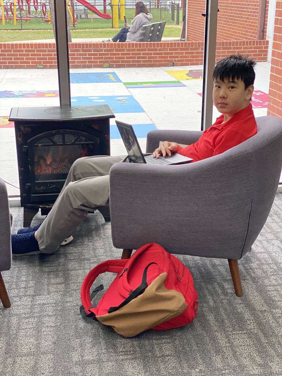 The 8th graders visited Calkins Library this week to find non-fiction books for their English projects. We loved having them here! <a href="/lhpsnews/">Lake Highland Preparatory School</a> #LHPLibraries