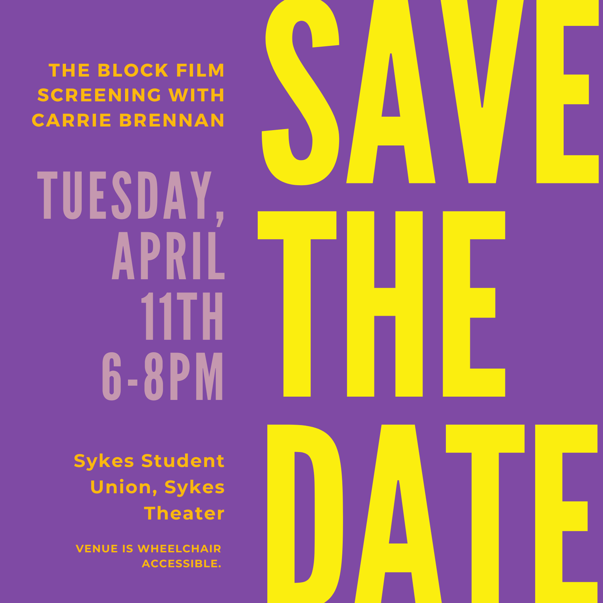 WCUGradSocWork's tweet photo. Carrie Brennan is an LGBTQ+ self-help speaker &amp; filmmaker who believes in telling stories that inspire people to see the best in themselves. In 2020, Brennan premiered her award-winning film LGBTQ+ film ‘BLOCK’, in which she wrote, produced and starred in. 
#lgbtq #film #wcu https://t.co/FAQpHY6c0I