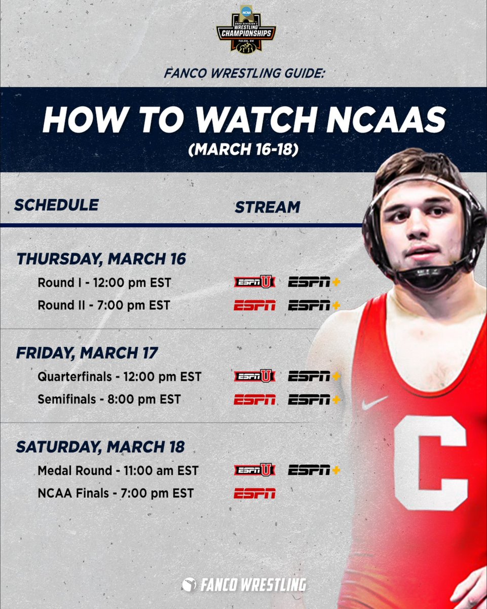 The best 3 days of the year! Wrestling is the best! I'm determined to go back and watch the madness in person again someday! <a href="/NCAAWrestling/">NCAA Men's Wrestling</a> <a href="/NDSUwrestling/">NDSU Wrestling</a>