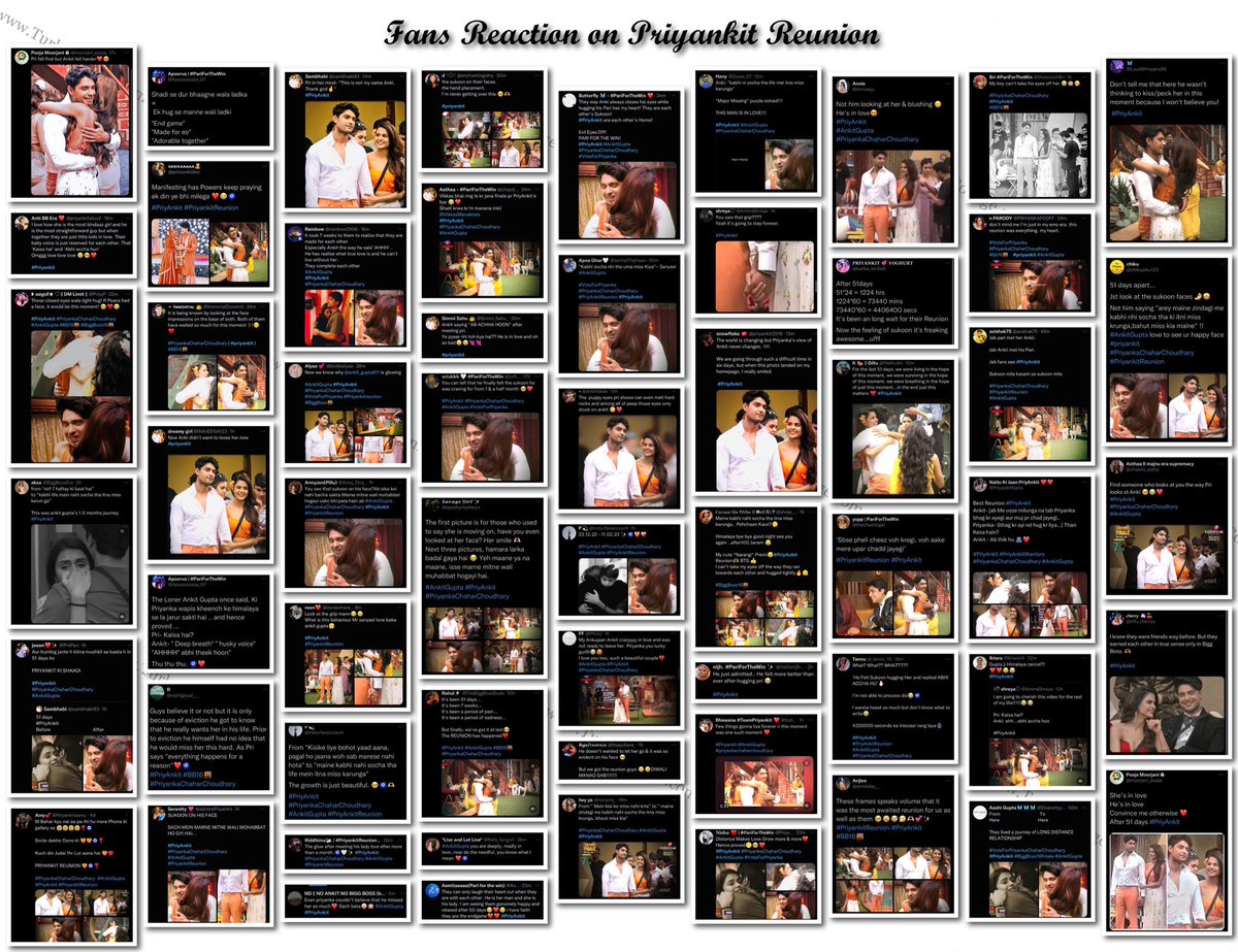 pihutweets18's tweet photo. The most awaited reunion of Priyankit fans and their reaction when they have met after 51 days. Have a look some of the tweets which are selected to send them. Go guys search your tweets on it.

#PriyAnkit https://t.co/63RUWcMLiz