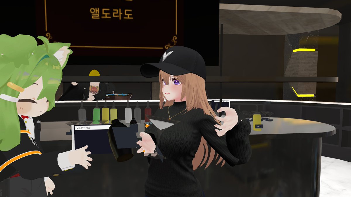 what_dingdong's tweet photo. #SiD_Bar #VRC
우리 매쥬언니 첫출근이라길래 놀러감 https://t.co/La64NMMkVR
