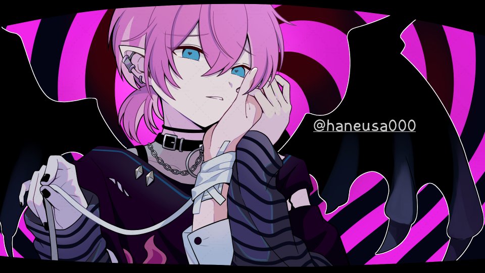 けちゃさんの「ラヴィ」の歌ってみたサムネイラストを制作させて