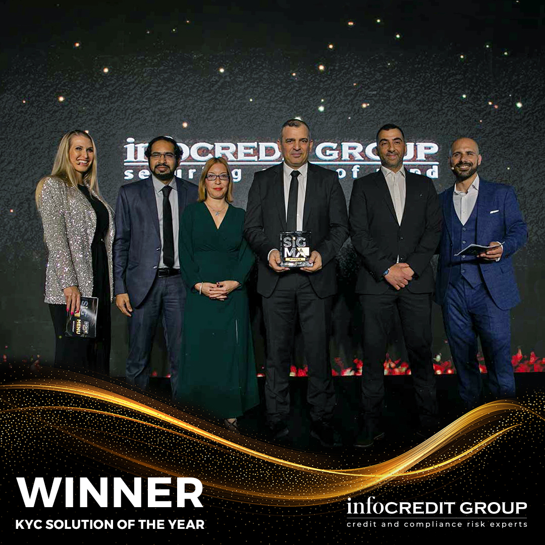 DelphiAlliance's tweet photo. Congratulations! Well deserved Infocredit Group

Infocredit Group Ltd is a proud member of Delphi Alliance in #Cyprus

#DelphiAlliance #InfocreditGroup #ComplianceSolutions #Awards #SigmaEurasia https://t.co/M0o0whqyKP
