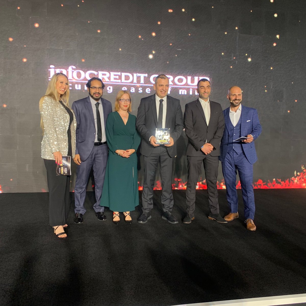 DelphiAlliance's tweet photo. Congratulations! Well deserved Infocredit Group

Infocredit Group Ltd is a proud member of Delphi Alliance in #Cyprus

#DelphiAlliance #InfocreditGroup #ComplianceSolutions #Awards #SigmaEurasia https://t.co/M0o0whqyKP