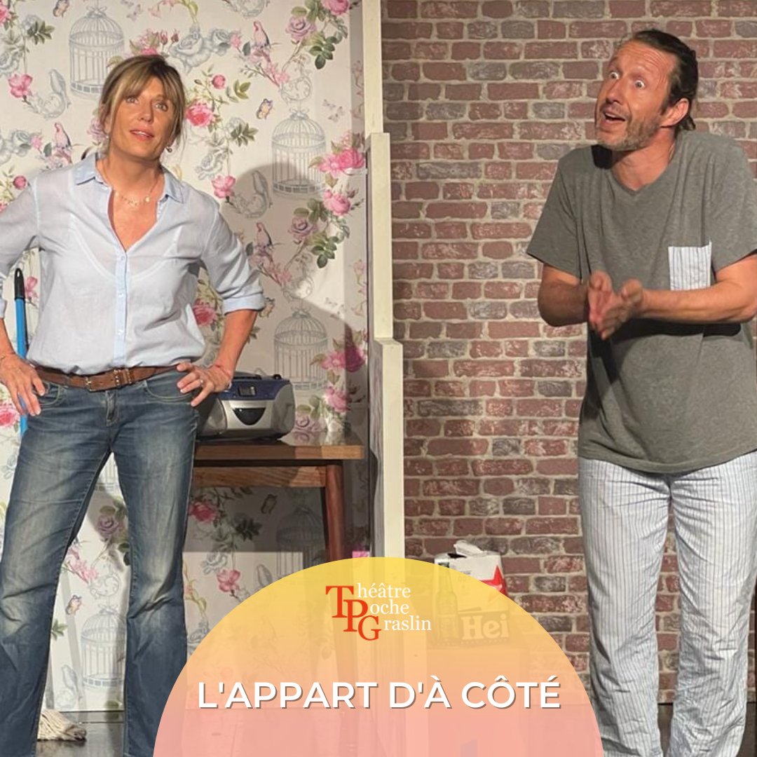 La meilleure comédie de voisinage est de retour ! ✌️
 
Paul est dépressif et a déménagé. Mais l’appart d’à côté est habité par une voisine trop envahissante.

🤝  L'appart d'à côté, avec Romaric Dubreuil et Sophie Roger, du 16 au 25 mars : bit.ly/3SJ4DhK