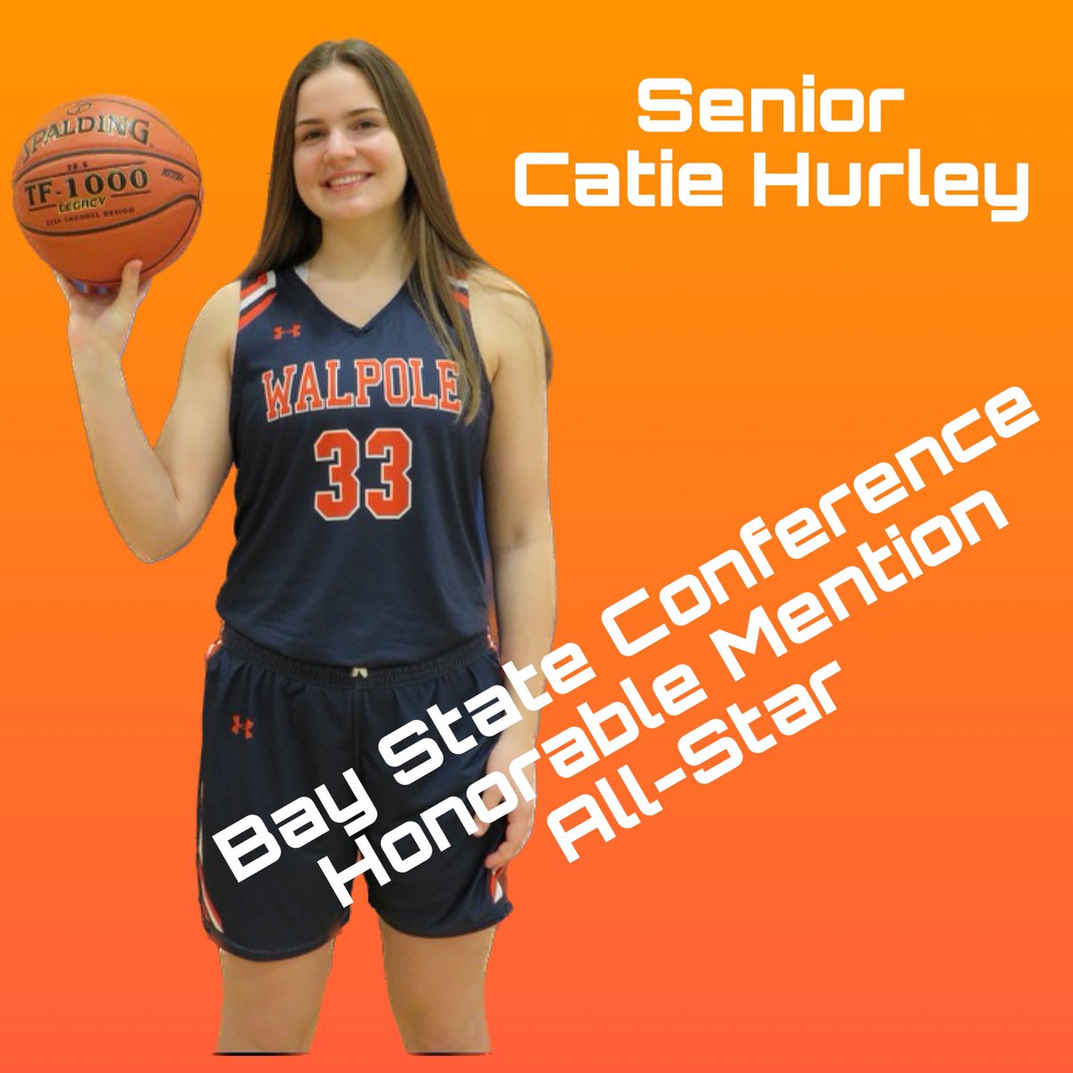 WalpoleGBBALL's tweet photo. Congrats to Catie. 2x BSC Honorable Mention. Well deserved after an incredible career! https://t.co/oaXEfchMe3