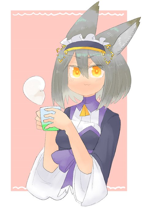 【新作】やけにおとなしいナホカちゃん(紅茶が冷めるのをまってる)

フェイスベールをヘッドドレスに乗せることで、飲食ができるようになるのだ。 