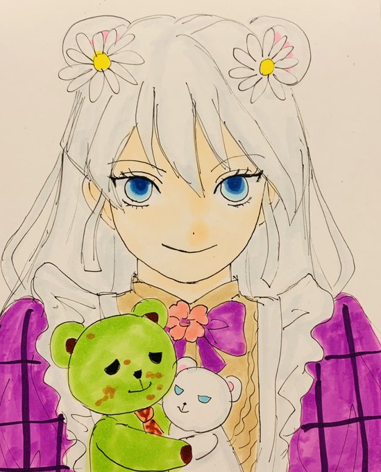ウメちゃんはニイニが大好きおやすみ...世界...(¦ꃩ[▓▓]|)彡 サッ 