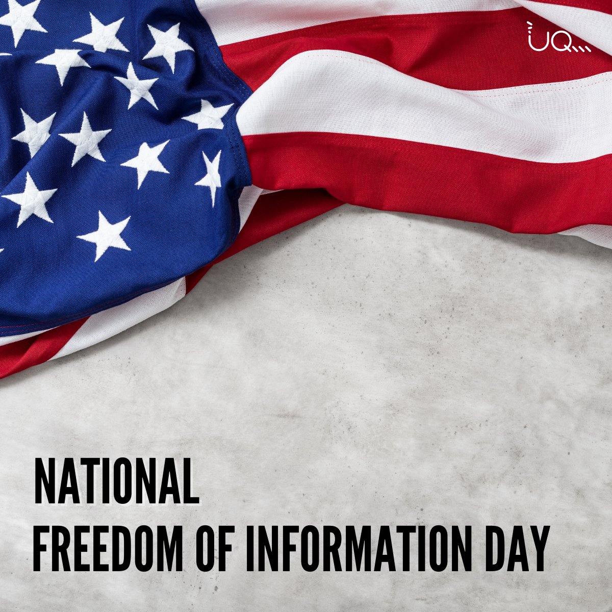Uni_Qreate's tweet photo. As a citizen of the nation, we have the right to have access to information and the responsibility to use it for the benefit of our community and our country.
#nationalfreedonofinformationday #righttofreedom #righttobeinformed #information #freedom #uniqreate #uq https://t.co/p7nEXsXZs4