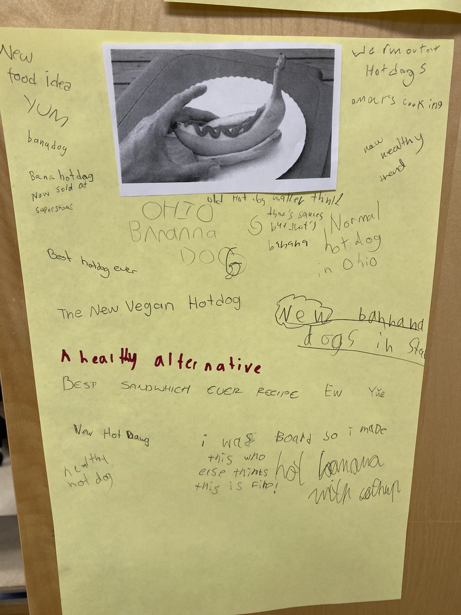 BPSHawks6's tweet photo. Headlines: What headline would you create for this picture? "Best Hotdog Ever", "New Wedding Trend", "Famous Elephant Artist" #BPSHawks6 #BPSHawks #BPSLearn #WeAreCBE https://t.co/cuZEeO2fVS