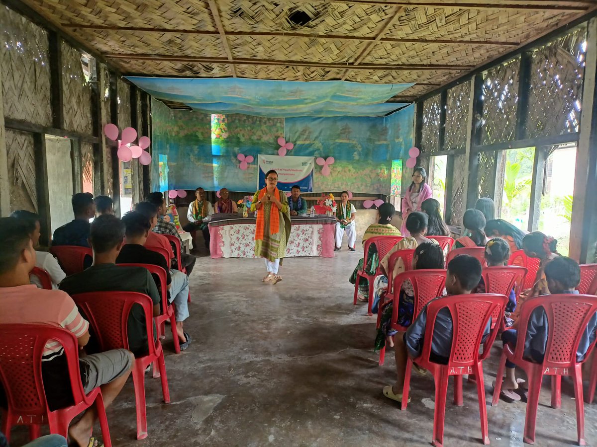 IBC_PF's tweet photo. The #youth engagement program was launched in #Udalguri district on 10th January. About 40 youth participated in the event organised by @AnamayaTHC team. The #VCDC Chairman, school teachers, ARSH Counselor made the event successful with their presence and participation. https://t.co/dlCWlIiVaj