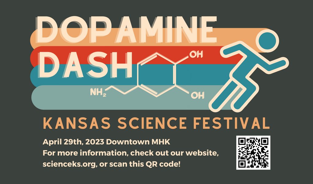 KScienceFest's tweet photo. Will your brainy side shine, or will your feet carry you to victory in this unique race? This race isn't just about covering distance—you'll have to solve puzzles along the way. Registration is open now!
#ksciencefest #scienceks #dopaminedash https://t.co/pwhmEtlIi6