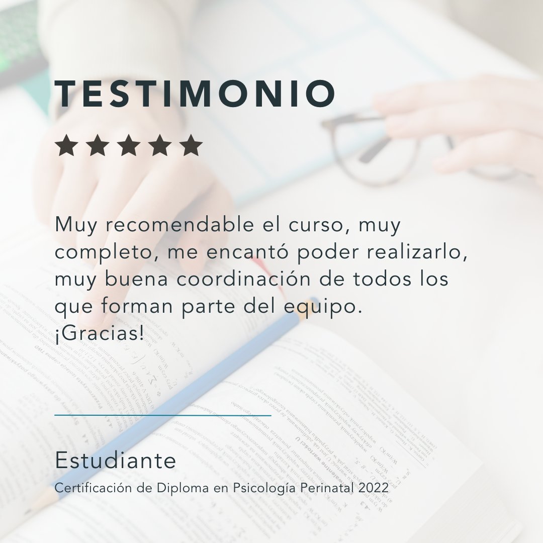 iulamlatam's tweet photo. ✍️Compartimos la experiencia de nuestras estudiantes con Iulam, las mismas son recabadas mediante testimonios escritos en la encuesta de evaluación anónima de la formación. Certificación en Lactancia Materna 2022.

 #Testimonio #testimonio #experienciaiulam https://t.co/KRl68VNipZ