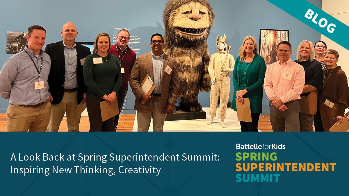 battelleforkids's tweet photo. We're still thinking about the innovative education leaders who joined us last week in Columbus for the #BFKSummit! This unique experience inspired new thinking and creativity. Here's a recap of the event: https://t.co/D2mPo5HABP https://t.co/PZ0bDLnmVr