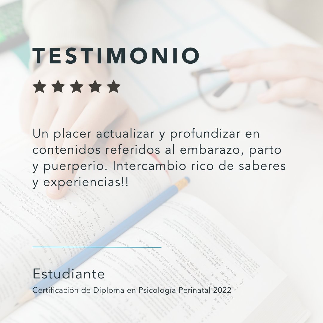 iulamlatam's tweet photo. ✍️Compartimos la experiencia de nuestras estudiantes con Iulam, las mismas son recabadas mediante testimonios escritos en la encuesta de evaluación anónima de la formación. Certificación en Lactancia Materna 2022.

 #Testimonio #testimonio #experienciaiulam https://t.co/KRl68VNipZ