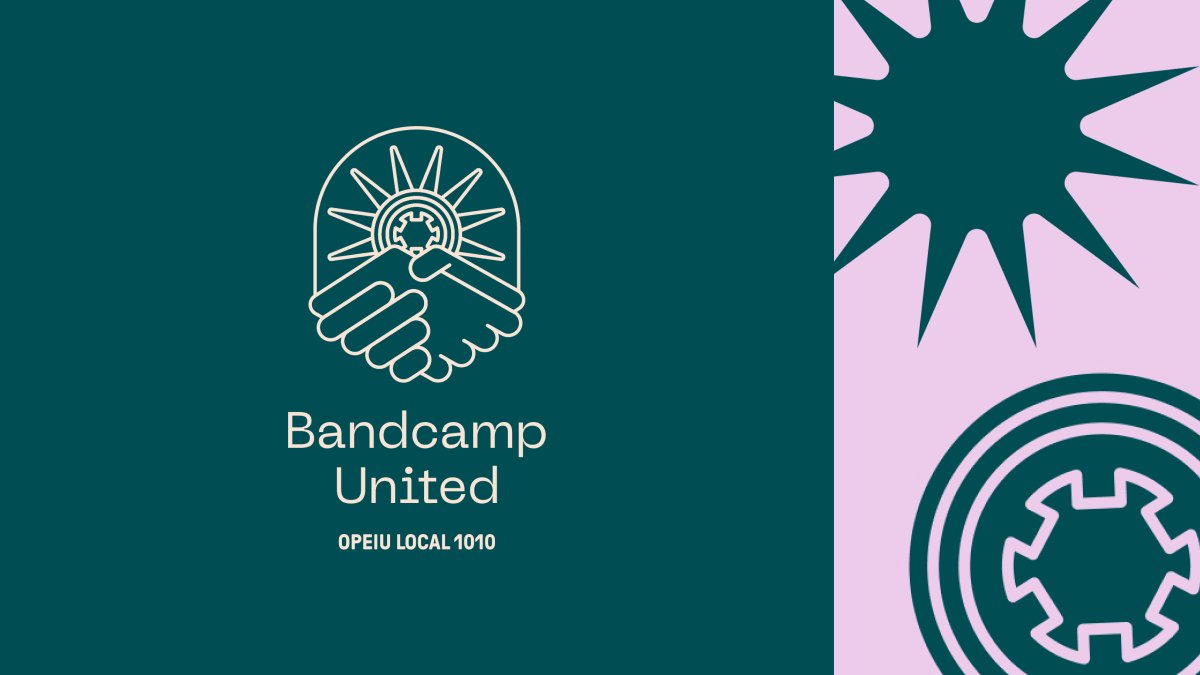 We are Bandcamp United - a union of workers across all departments at Bandcamp committed to advocating for a better Bandcamp for all, including our international colleagues and the artists, labels, and fans who use the platform as well as ourselves. 🧵