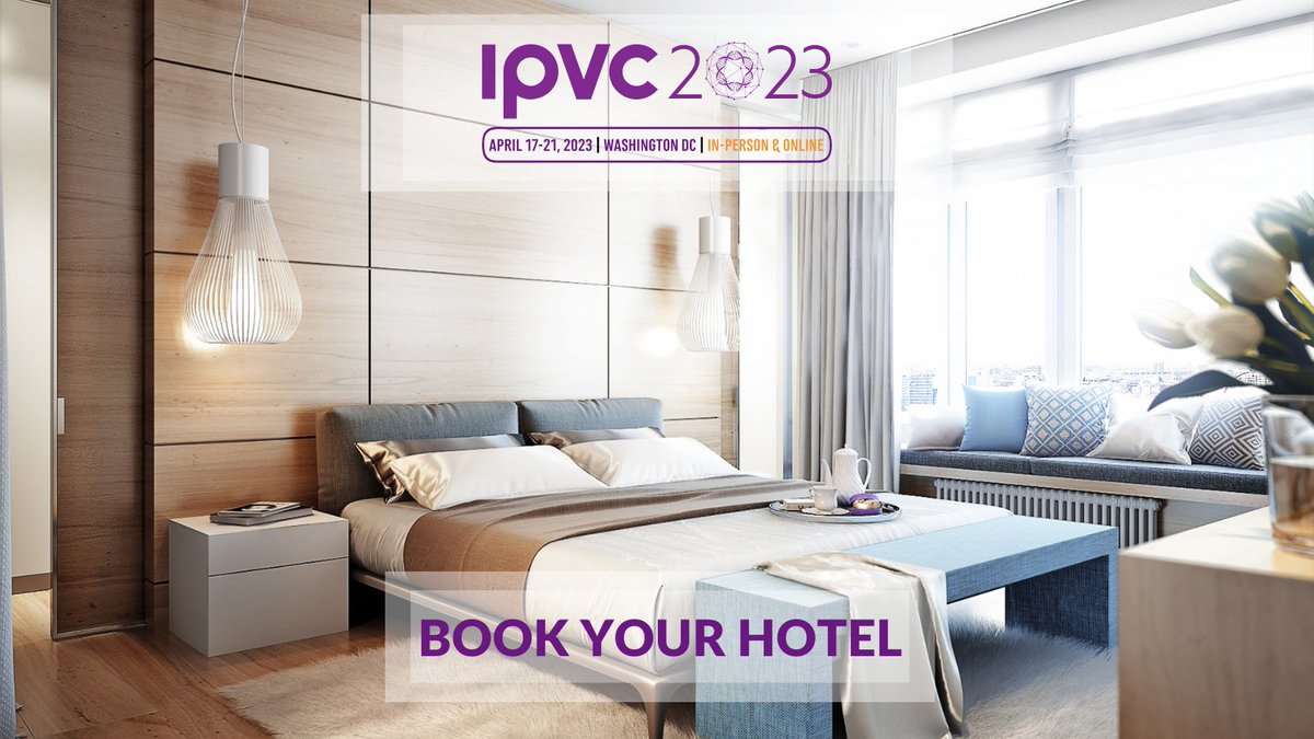 IPVSociety's tweet photo. ✈️Before your trip to #WashingtonDC for #IPVC2023, do not forget to book your accommodation!
It is easy and secure, and you'll get the best rates on a wide variety of hotels.
➡️Check out what our partners have to offer. https://t.co/5JuXn0FPOv 

#HPVconference #hpvawareness https://t.co/iET9pXHdNe