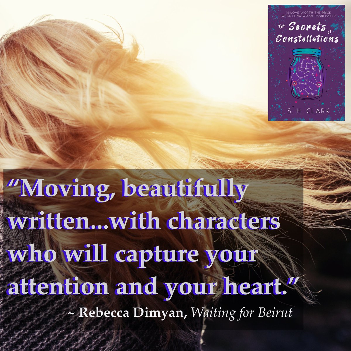 AuthorSHClark's tweet image. Join me for a reading of my new novel, #TheSecretsofConstellations! Sunday, March 19, and 5:00 pm PDT. 
I’ll be answering your questions too so you don’t want to miss it!! Click the link below!
#WriteChat #WritingCommunity #writerslift #AuthorLife #yabook
facebook.com/events/s/fumfa…