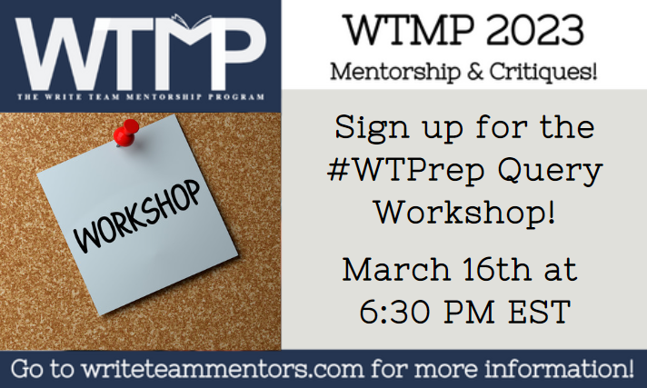 Mornin errybody! It's #WTPrep day!! If you have any pitches you want second eyes on, today's the day to workshop with us using the hashtag!

ALSO, tonight at 6:30PM we have a query workshop where I'll be going over some query writing and sending tips! (sign up's in replies)