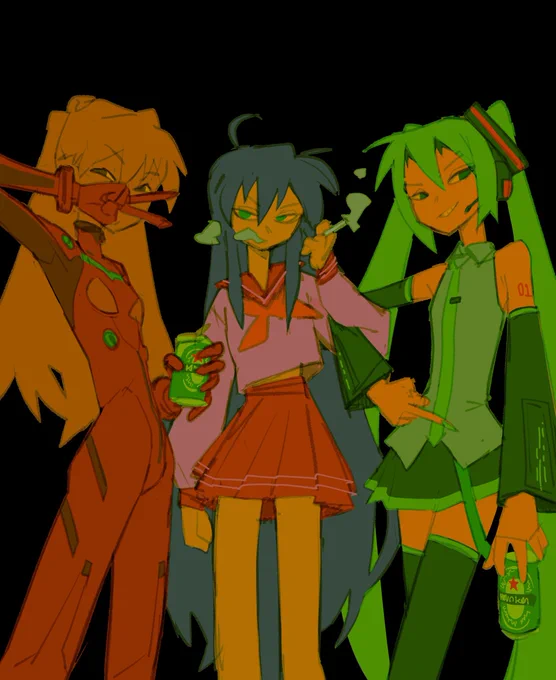 probably these 3 according to bird app numbers  
